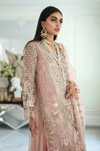 Unstitched 3 Piece Net Suit