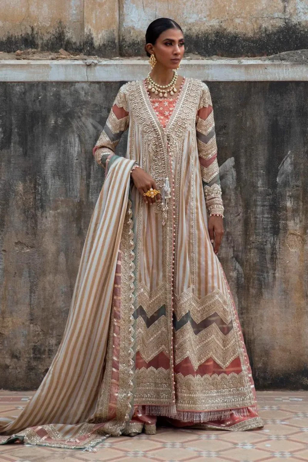 Unstitched 3 Piece Raw Silk Suit