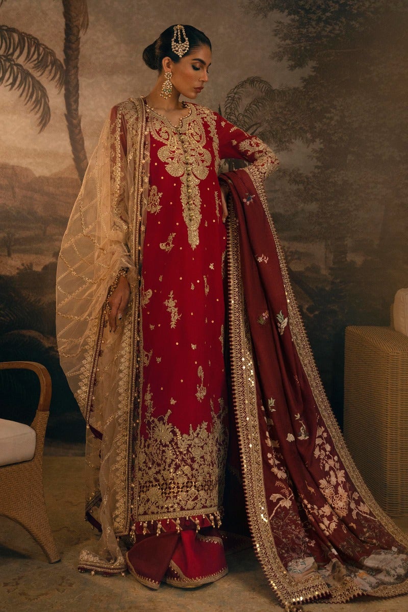 Unstitched 3 Piece Raw Silk Suit