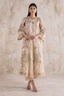 Stitched Embroidered Khaddi Net Set