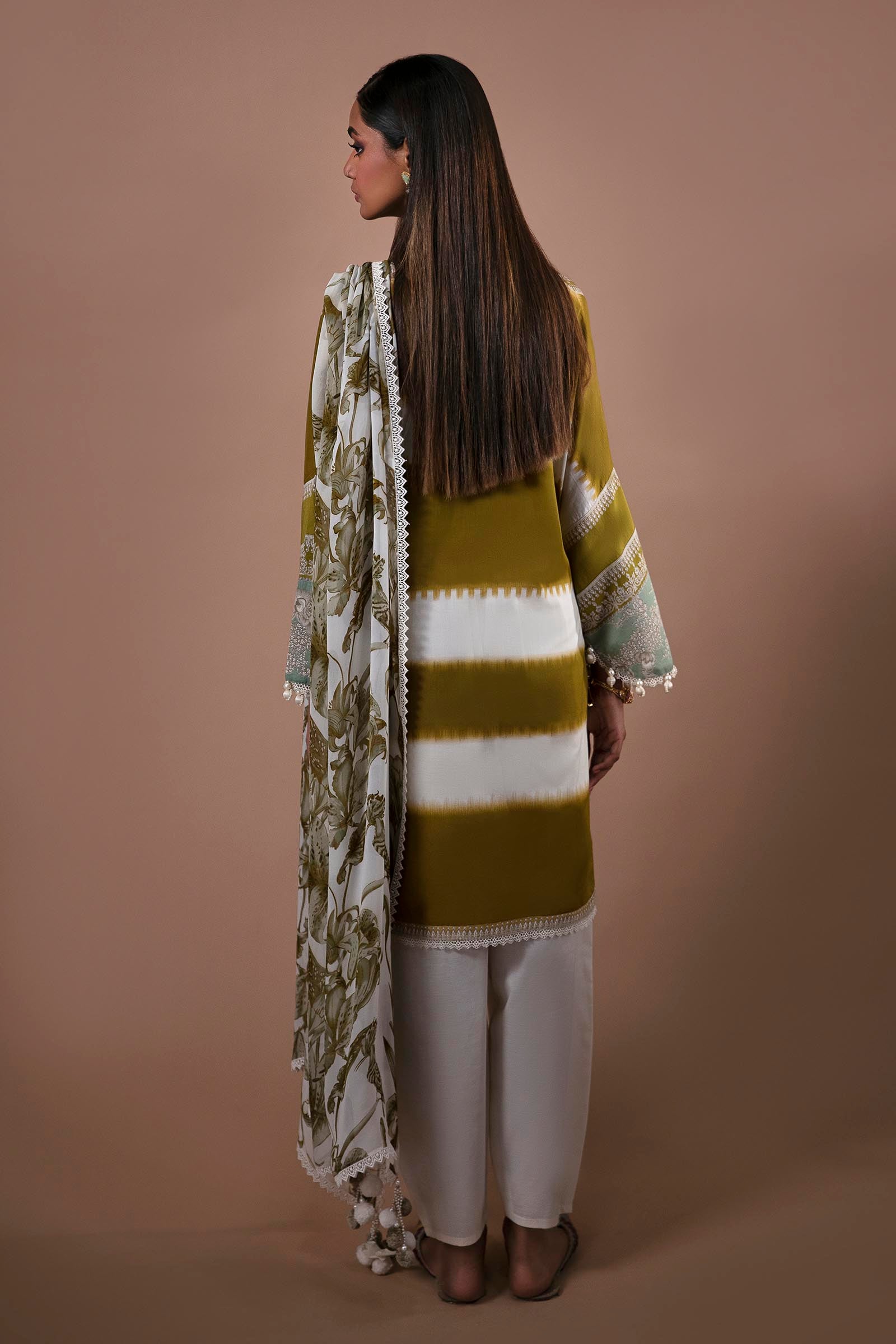 Unstitched 2 Piece Lawn Suit