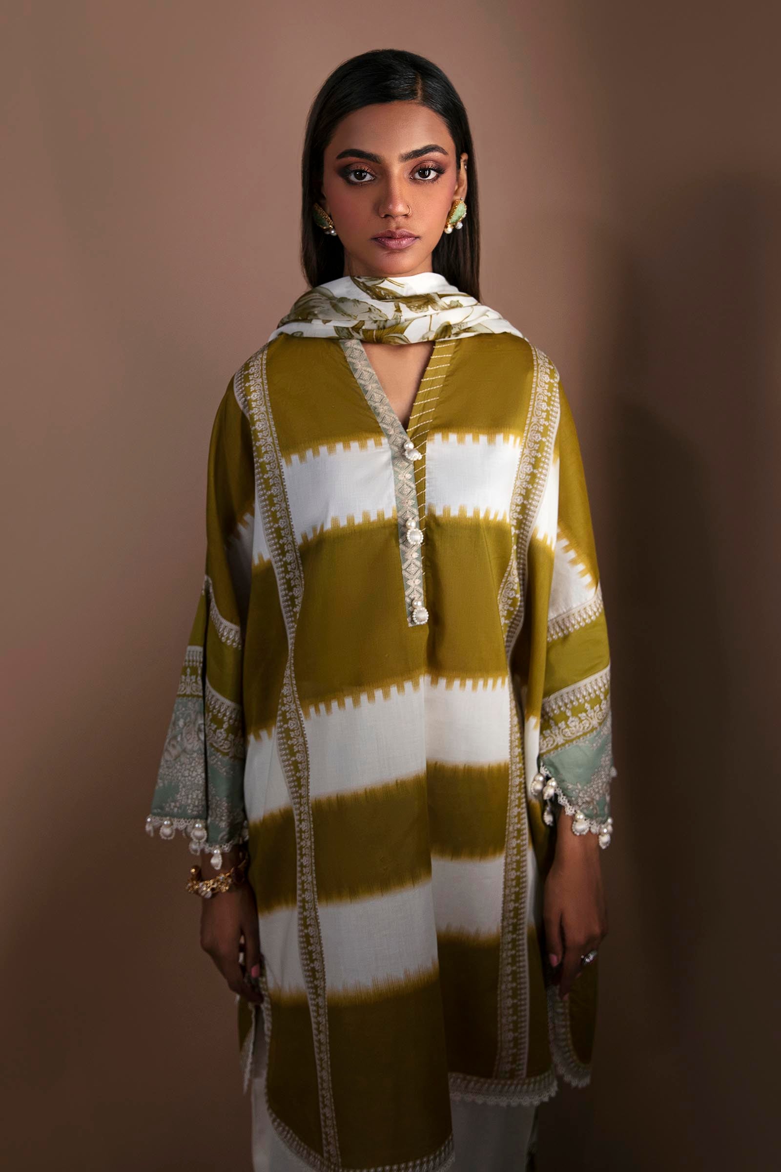 Unstitched 2 Piece Lawn Suit