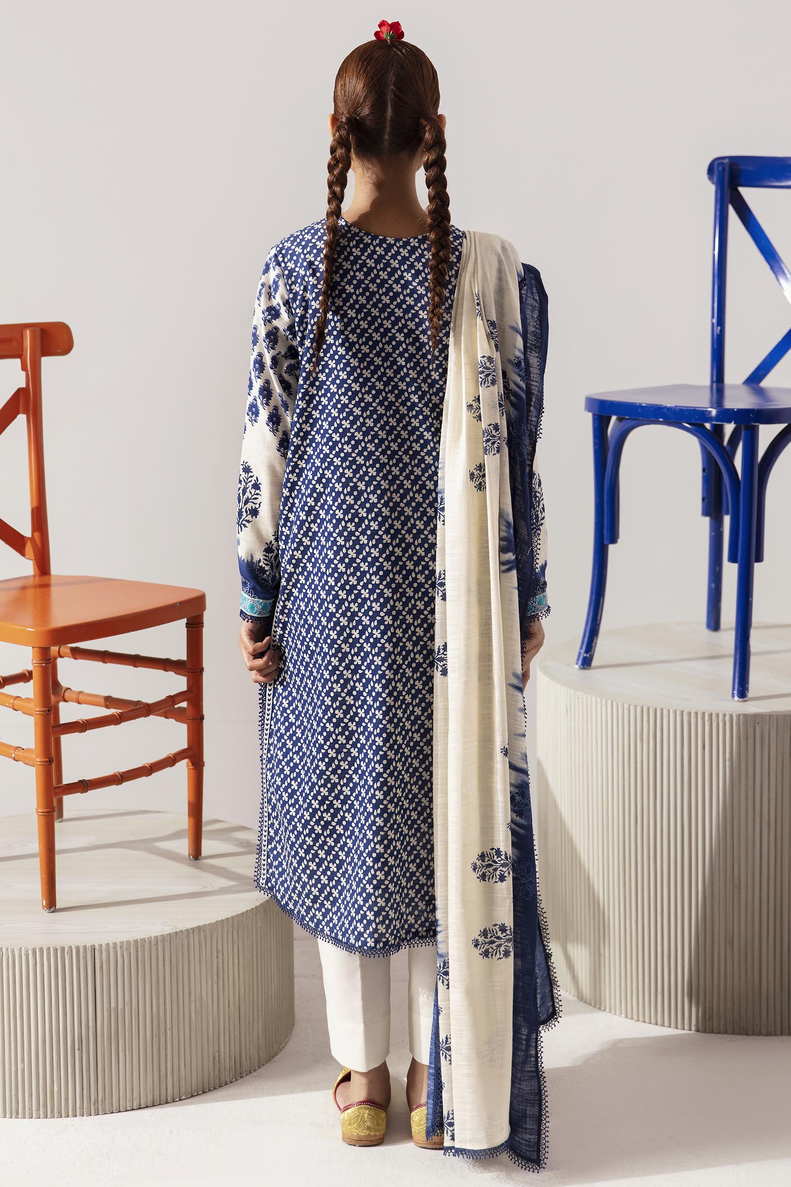 Unstitched 2 Piece  Slub Suit