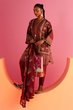 Unstitched 3 Piece Lawn Suit