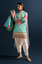Unstitched 2 Piece Lawn Suit