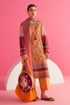 Unstitched 3 Piece Lawn Suit