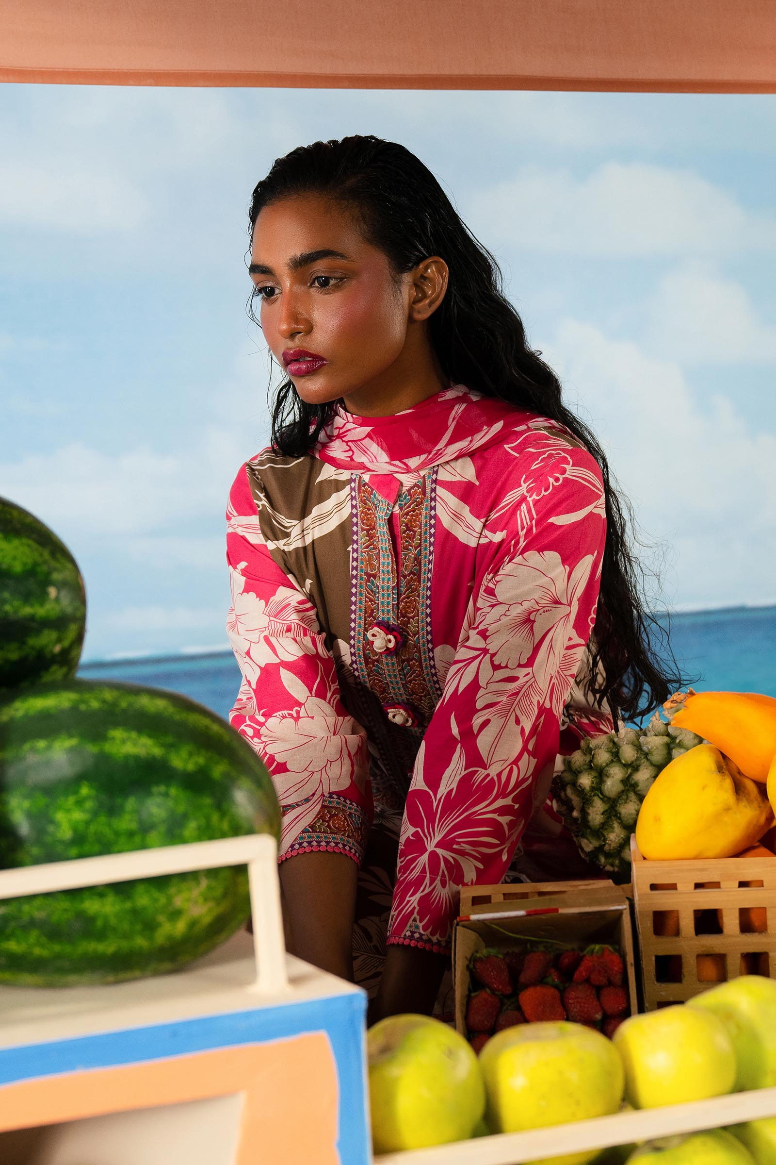 Unstitched 2 Piece Lawn Suit