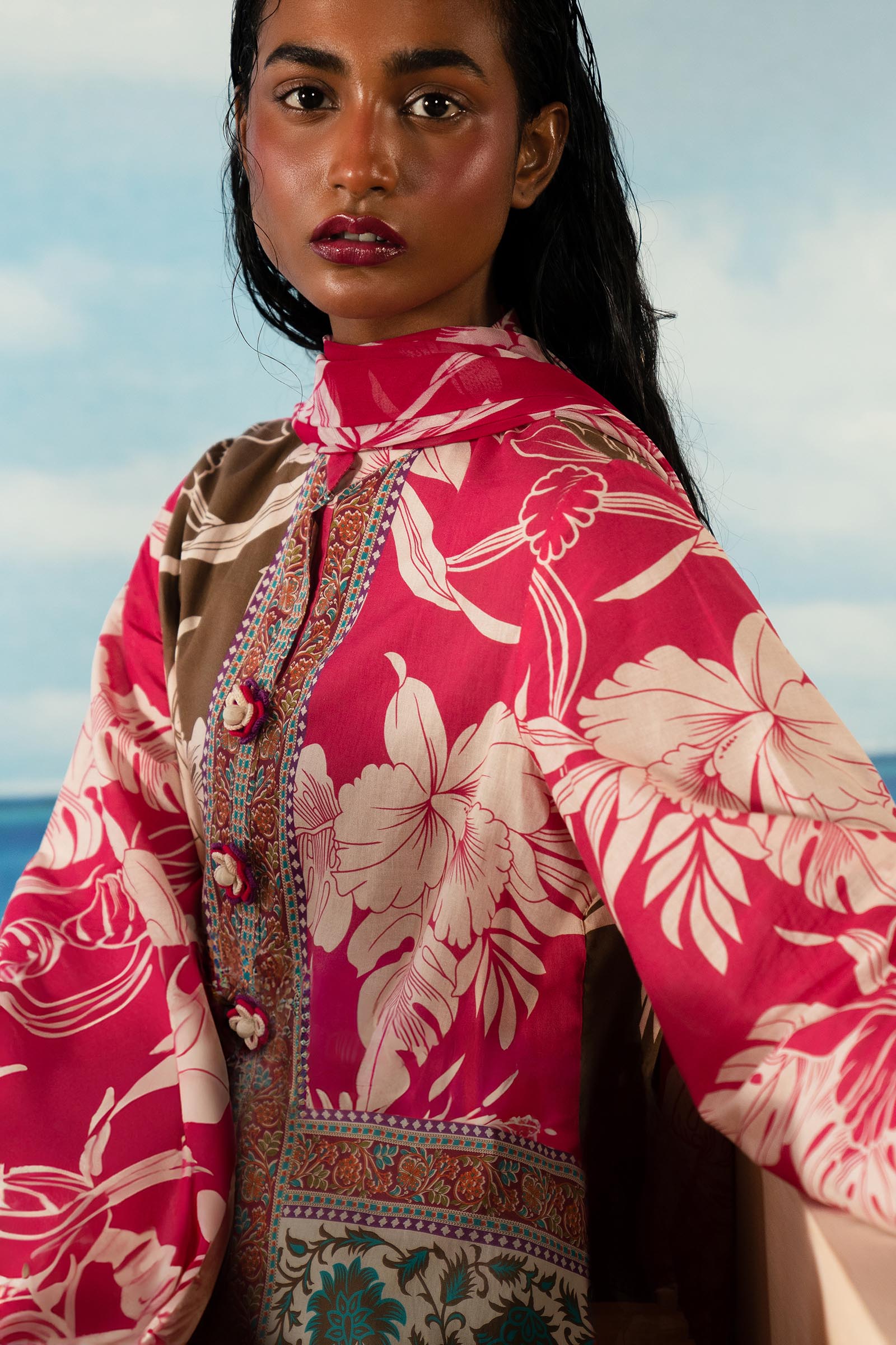 Unstitched 2 Piece Lawn Suit
