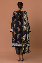 Unstitched 3 Piece Lawn Suit