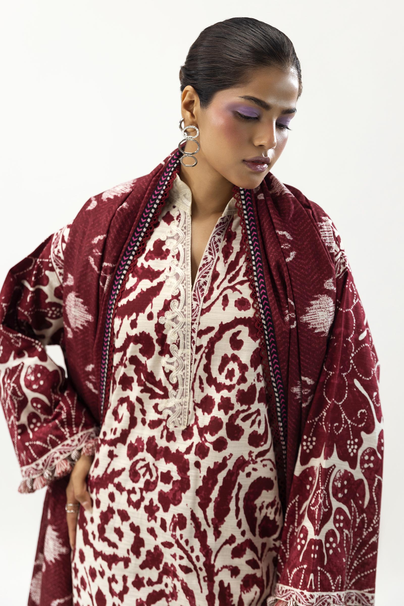 Unstitched 3 Piece Slub Suit