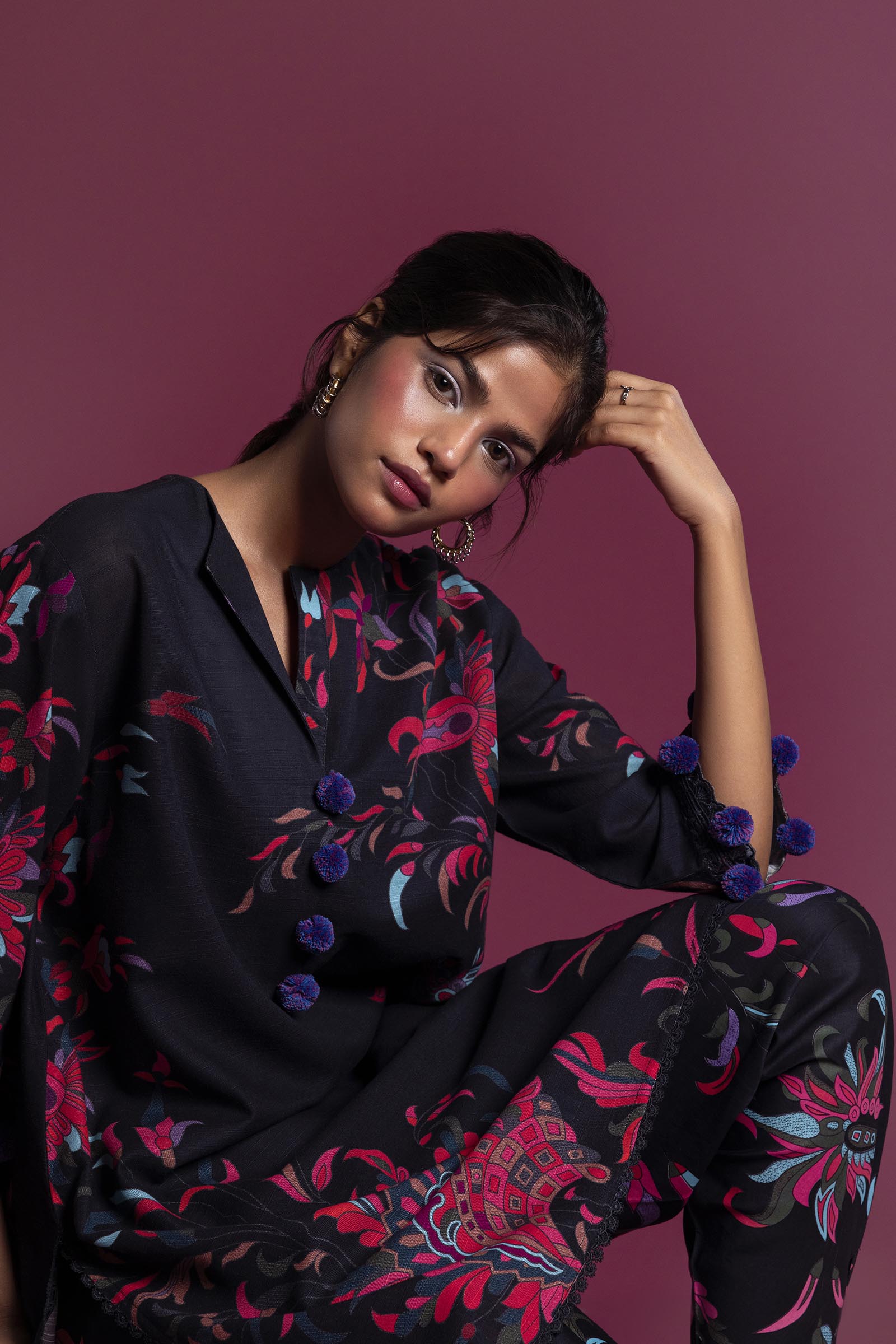 Unstitched 2 Piece Slub Suit