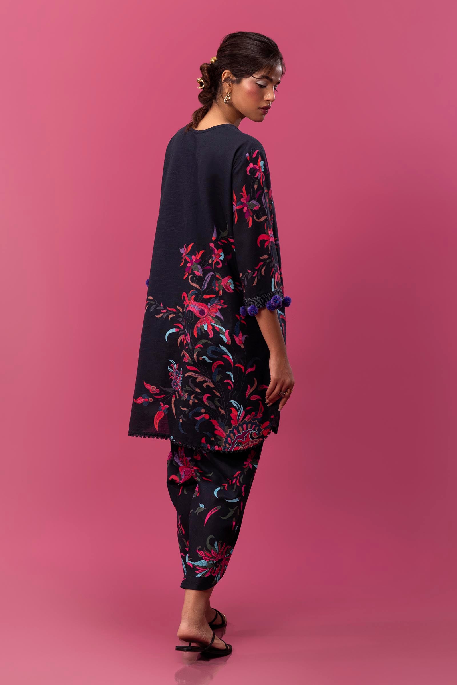 Unstitched 2 Piece Slub Suit