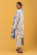 Unstitched 3 Piece Linen Suit