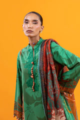 Unstitched 3 Piece Lawn Suit