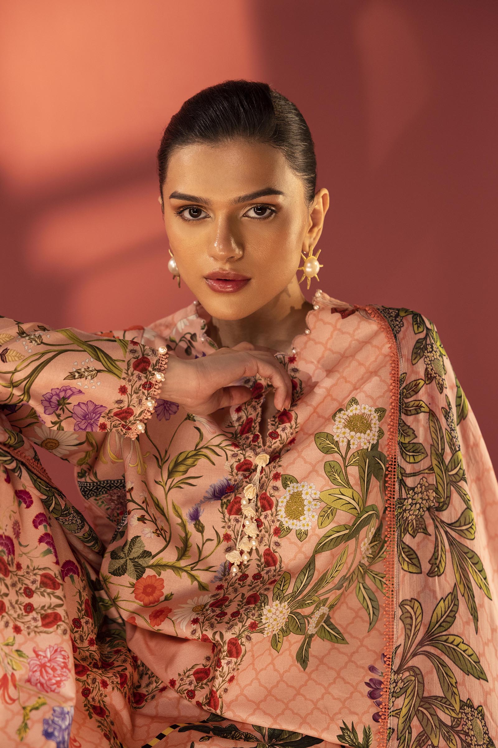 Unstitched Mahay Lawn 2 Piece Suit