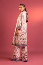 Stitched Printed Lawn Shirt+ Culotte