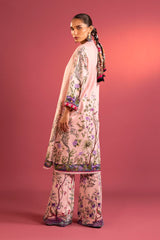 Stitched Printed Lawn Shirt+ Culotte