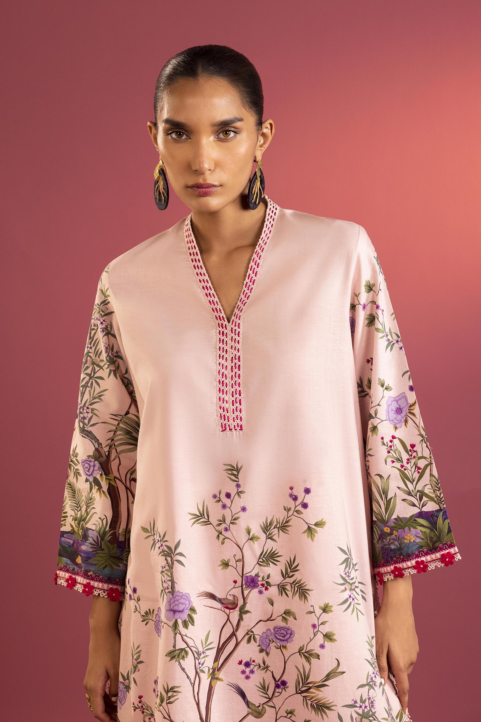Unstitched Mahay Lawn 2 Piece Suit