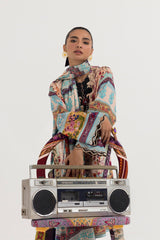 Unstitched 3 Piece Linen Suit