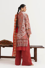 Unstitched 3 Piece Linen Suit
