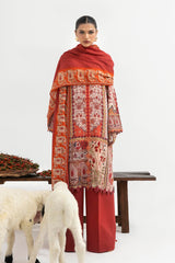 Unstitched 3 Piece Linen Suit