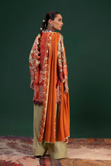 Unstitched 3 Piece Linen Suit