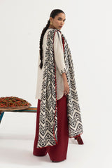 Unstitched 3 Piece Linen Suit