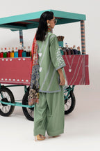 Stitched Printed Khaddar Suit