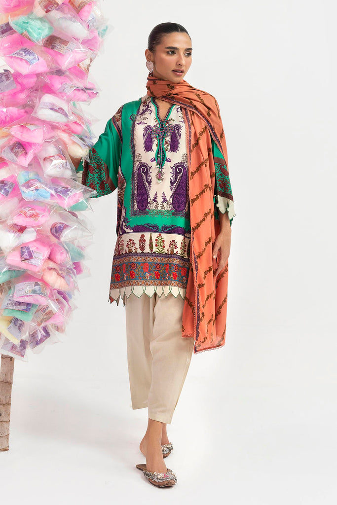 Unstitched 2 Piece Linen Suit