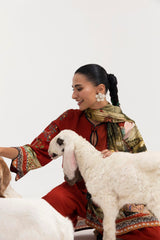 Unstitched 2 Piece Linen Suit