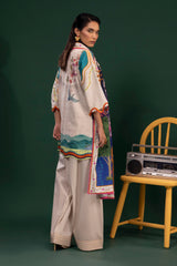 Unstitched 2 Piece Slub Suit