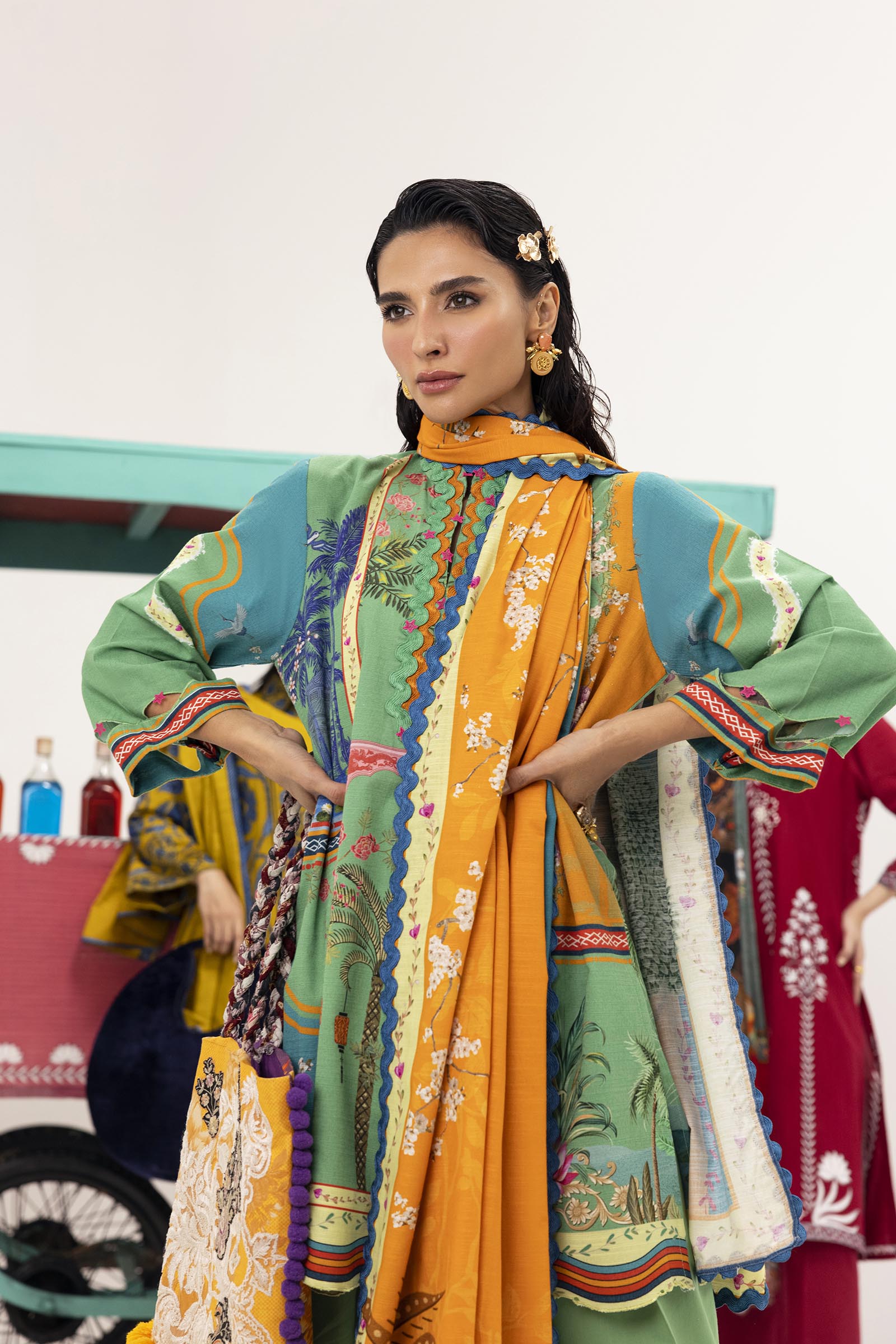 Unstitched 2 Piece Slub Suit