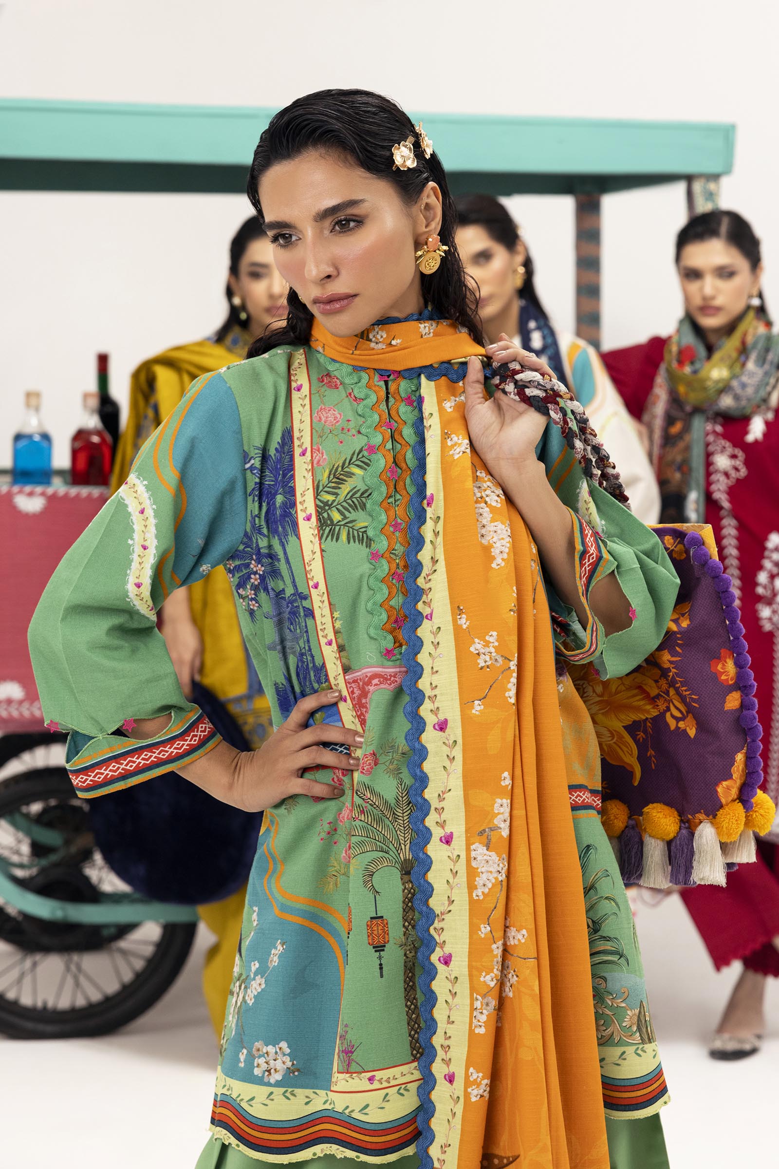 Unstitched 2 Piece Slub Suit
