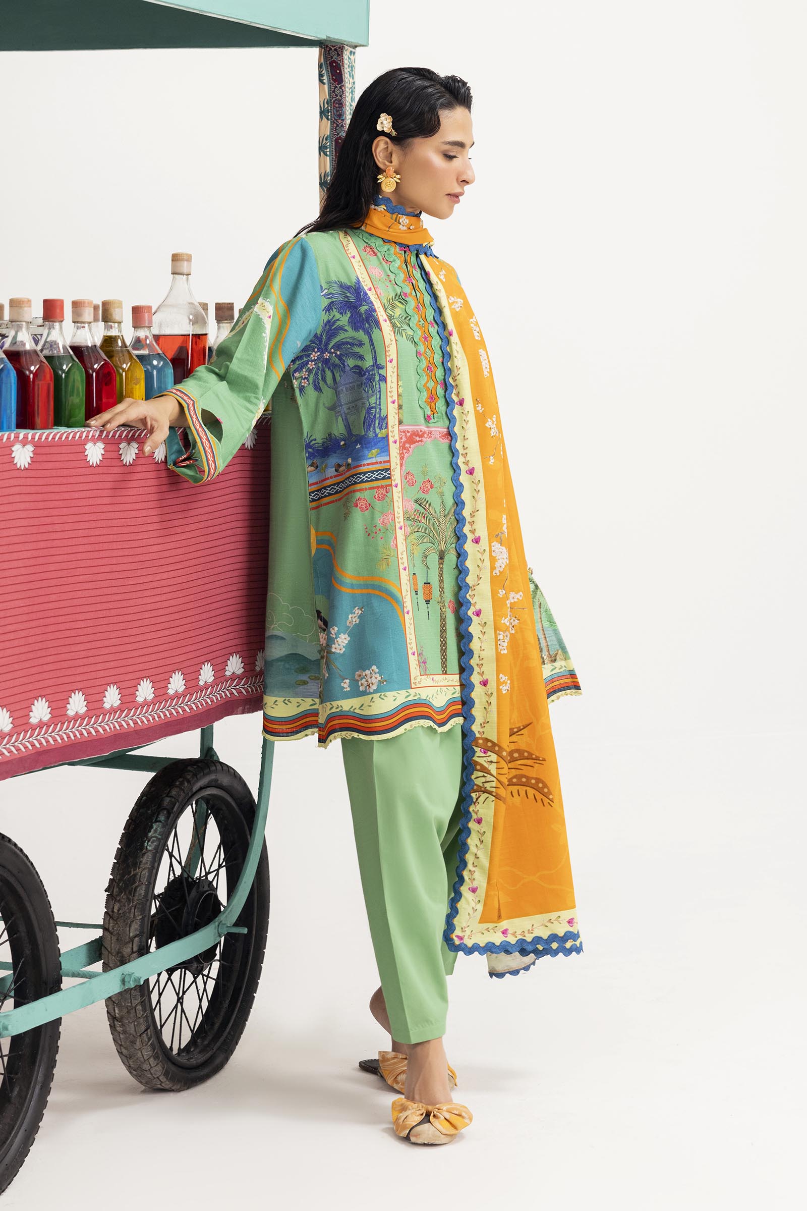 Unstitched 2 Piece Slub Suit