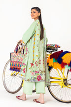 Unstitched Mahay Lawn 3 Piece Suit