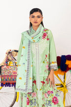 Unstitched Mahay Lawn 3 Piece Suit
