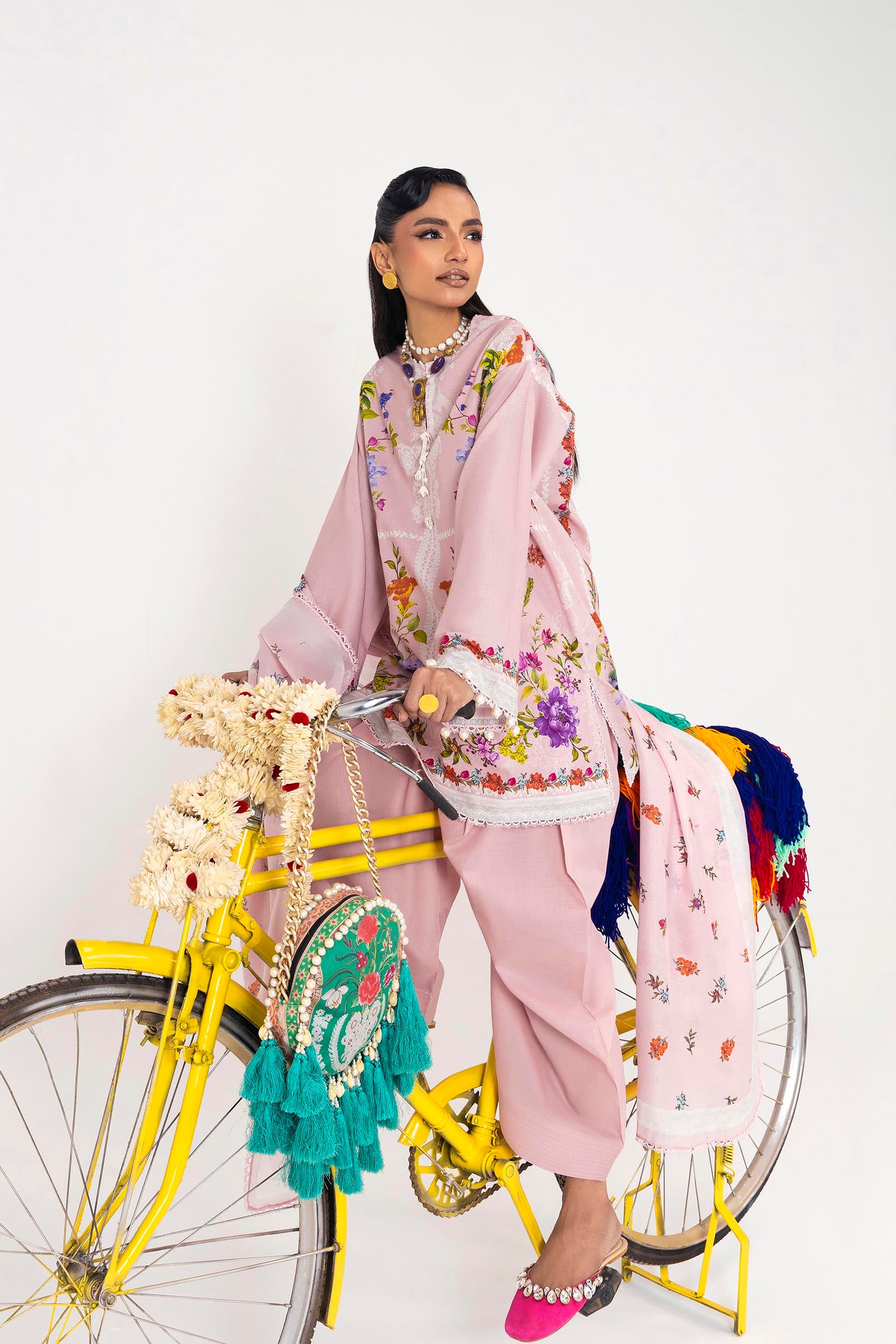 Unstitched Mahay Lawn 3 Piece Suit