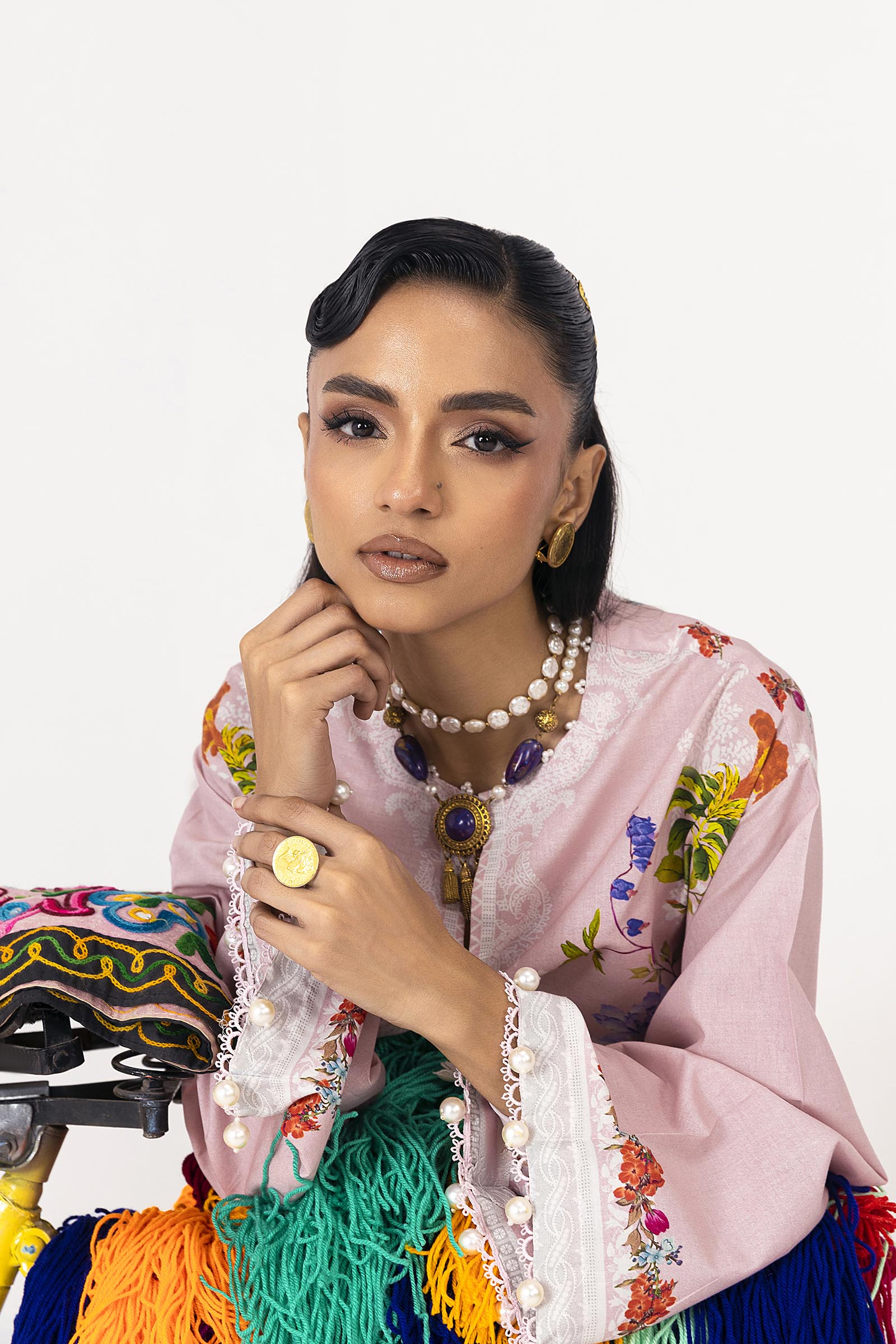 Unstitched Mahay Lawn 3 Piece Suit
