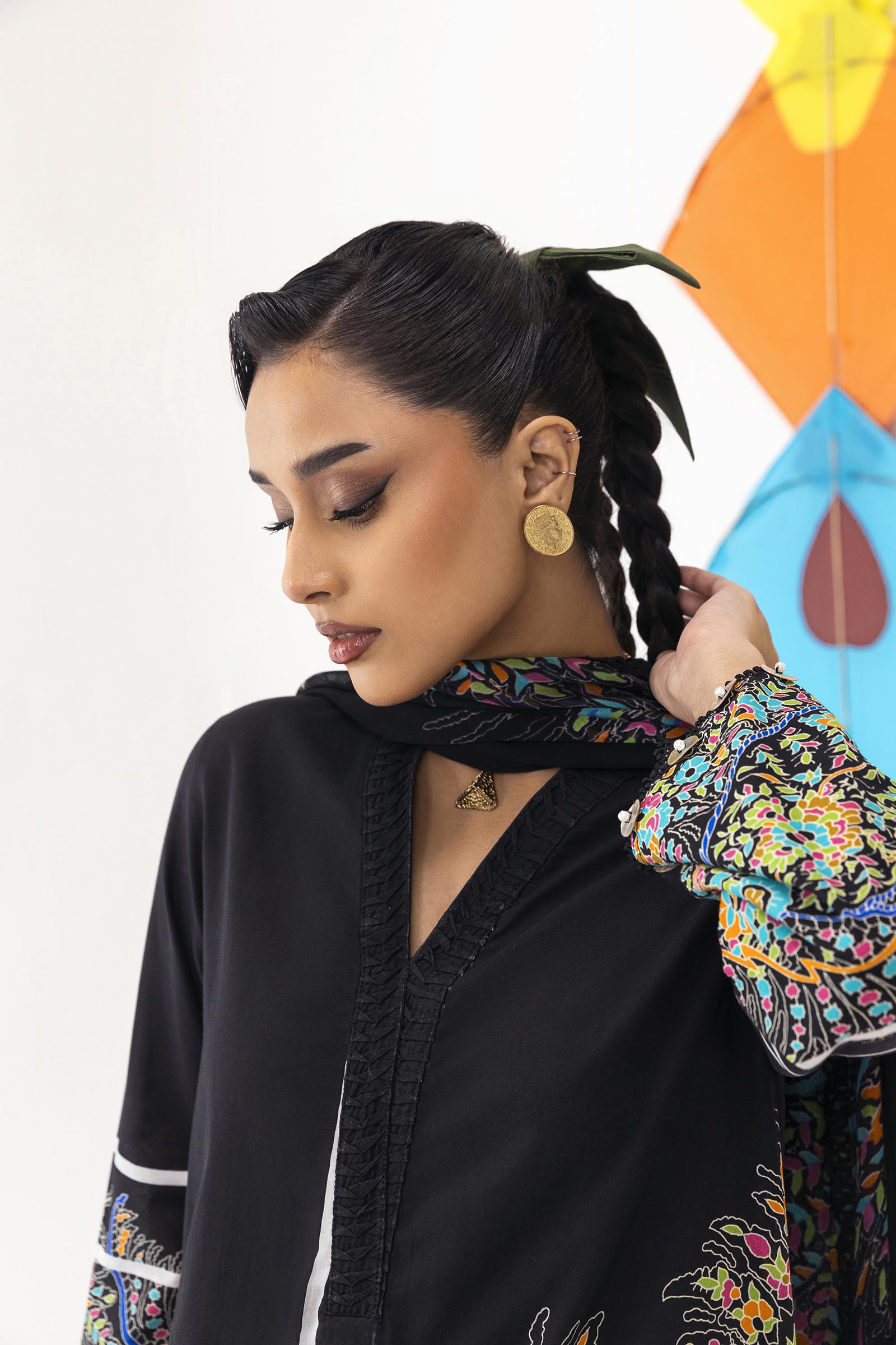 Unstitched Mahay Lawn 3 Piece Suit
