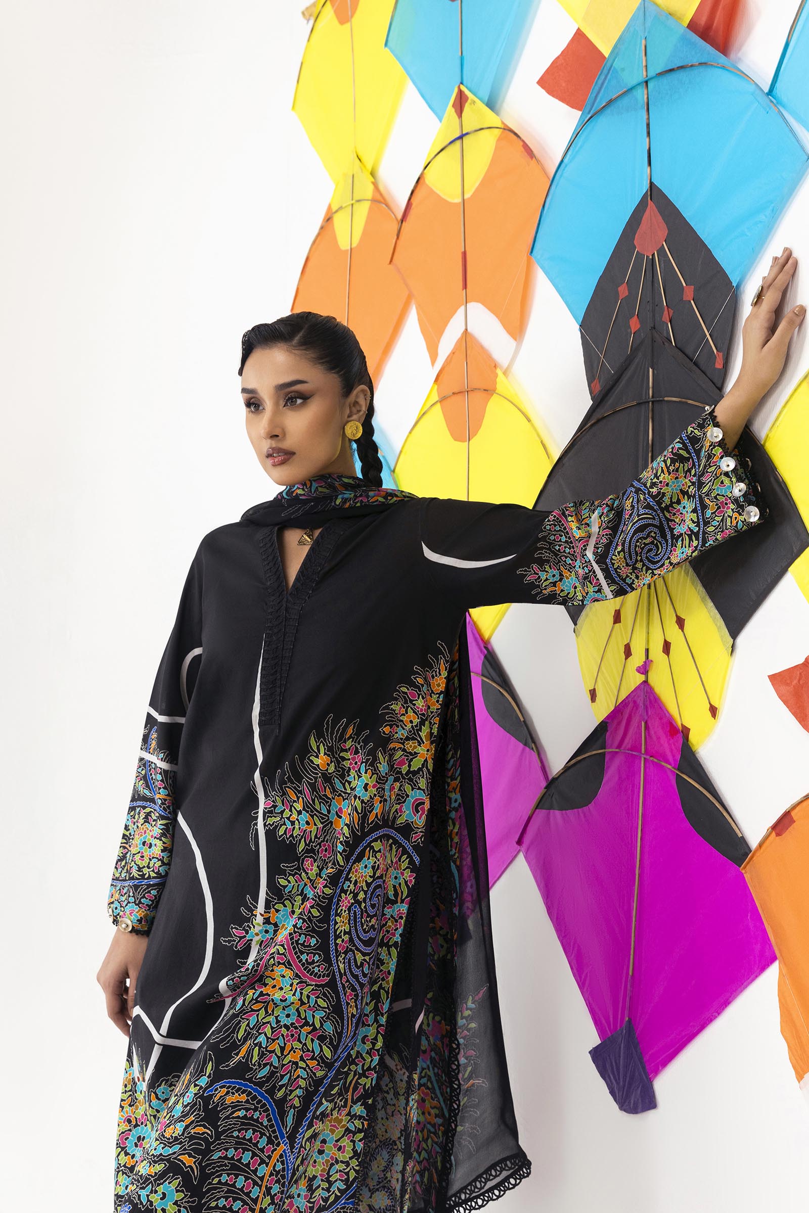 Stitched Printed Lawn Suit