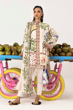 Unstitched Mahay Lawn 2 Piece Suit
