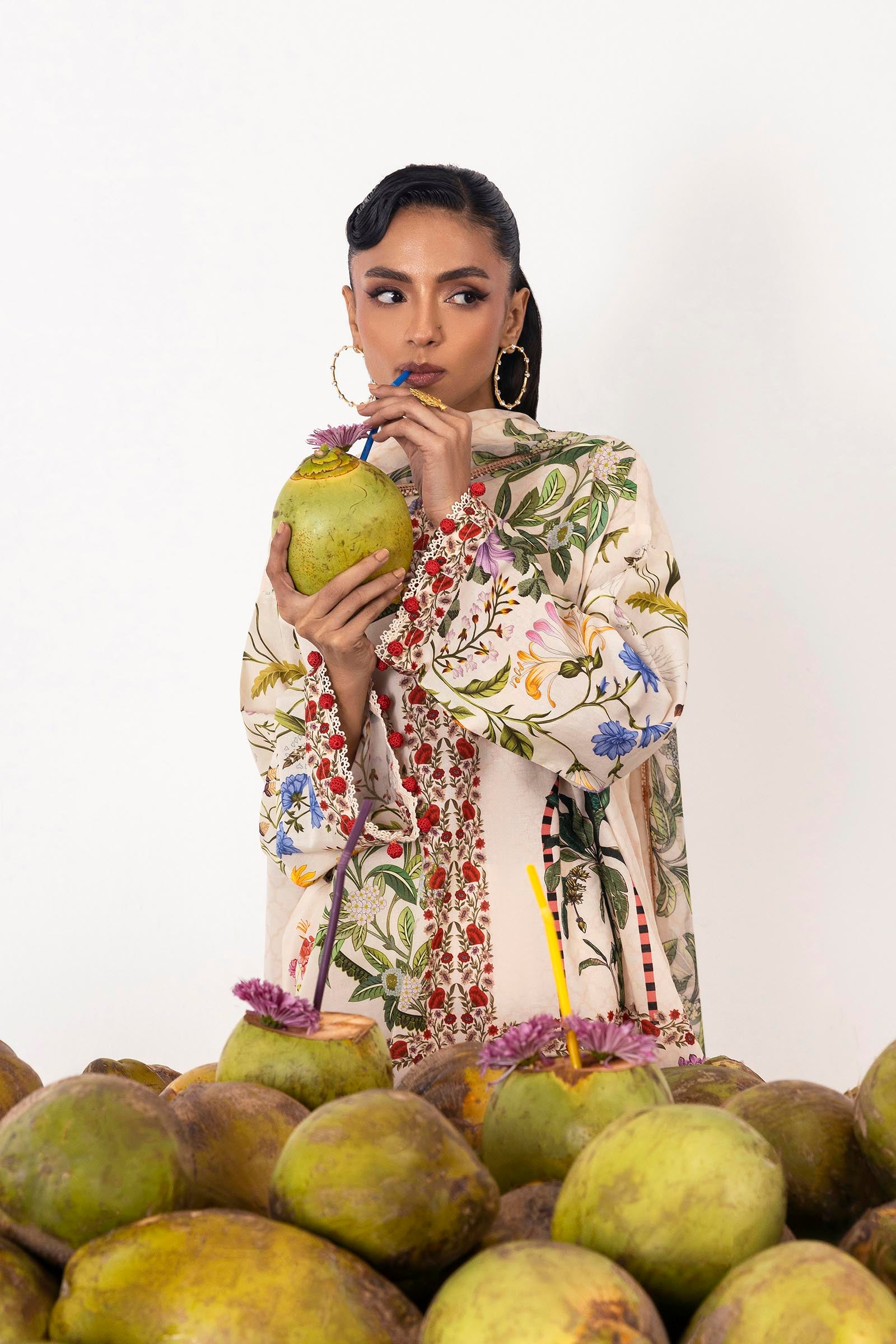 Unstitched Mahay Lawn 2 Piece Suit