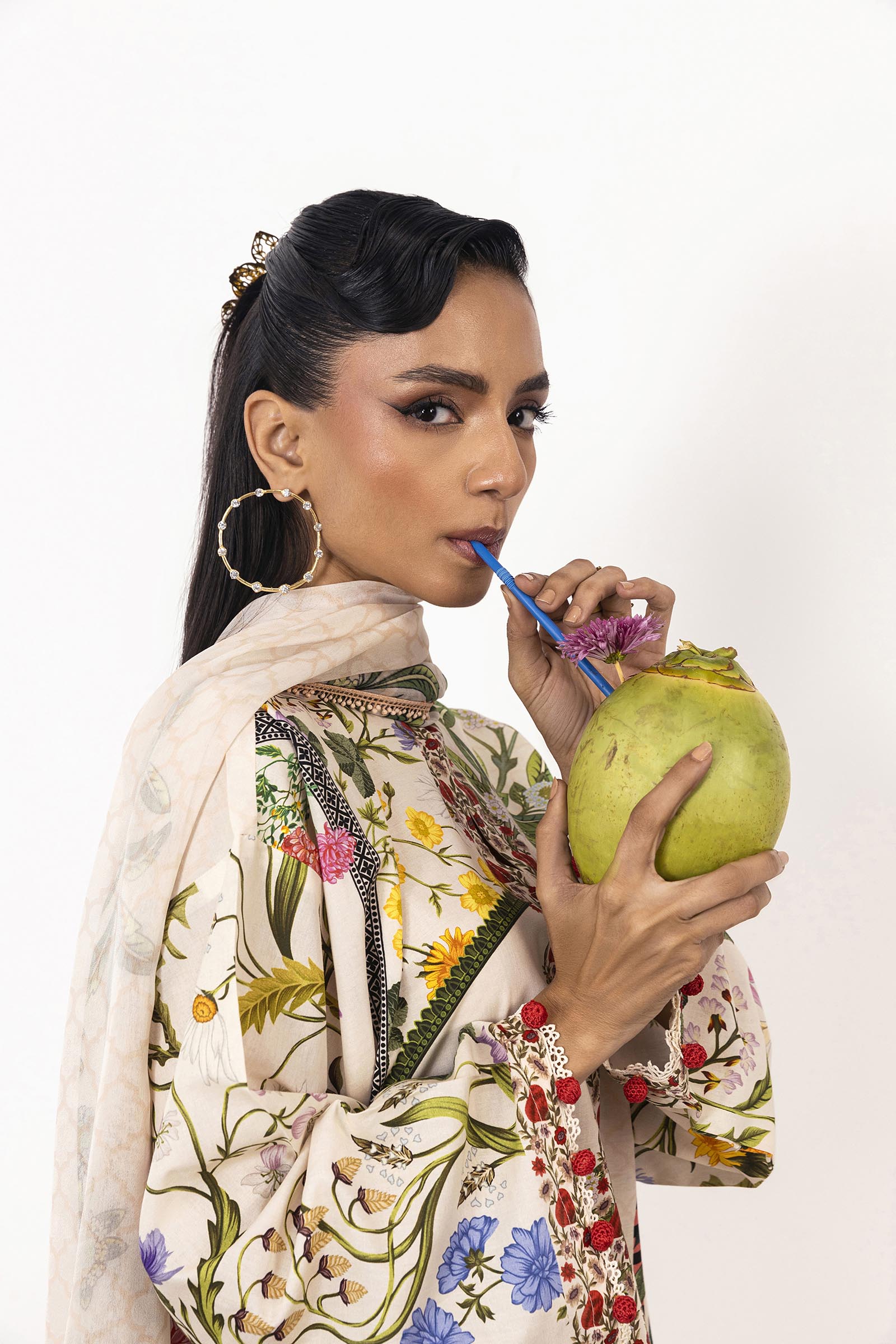 Unstitched Mahay Lawn 2 Piece Suit