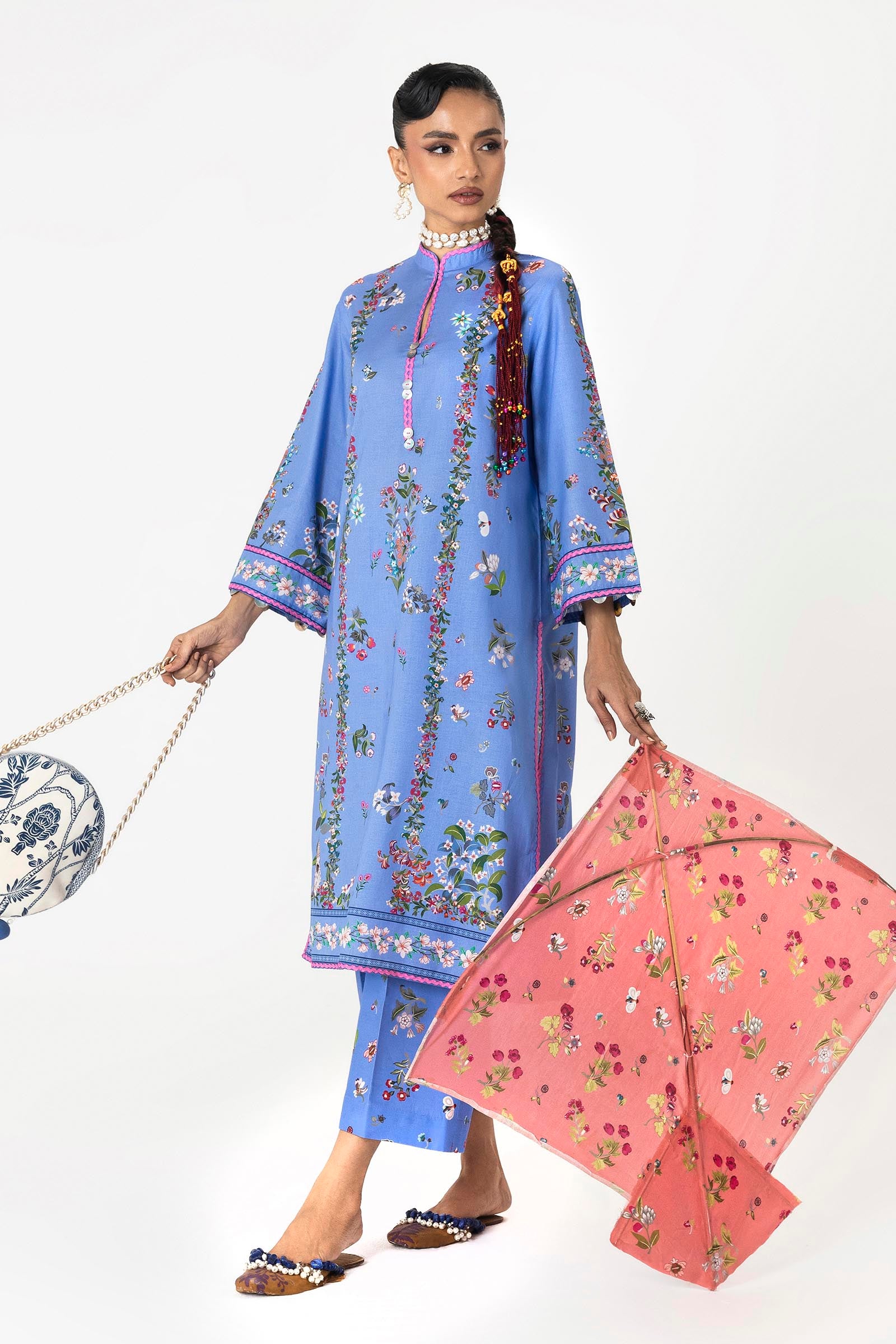 Unstitched Mahay Lawn 2 Piece Suit Main image