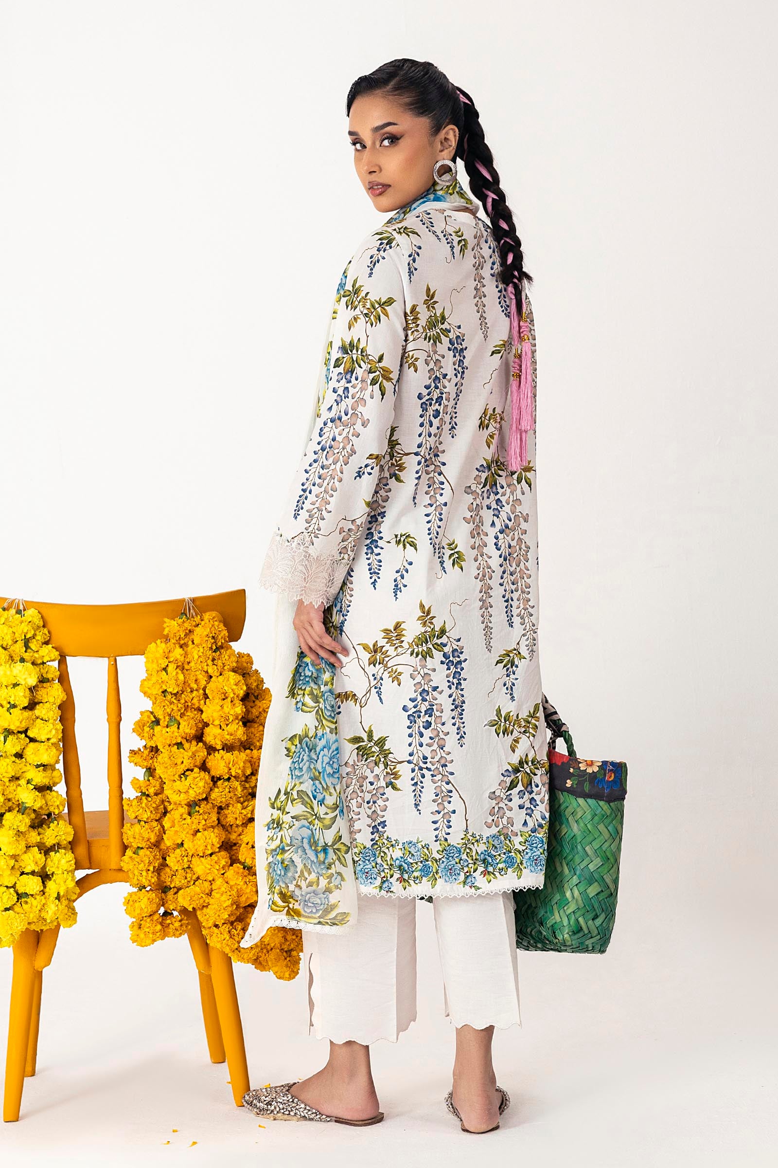 Unstitched Mahay Lawn 2 Piece Suit