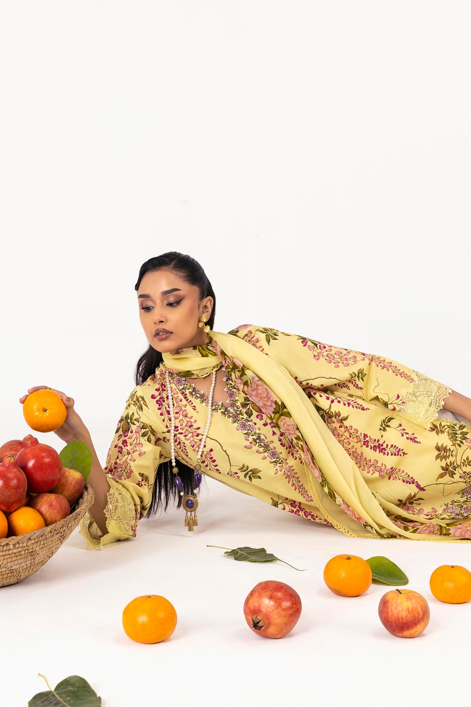 Unstitched Mahay Lawn 2 Piece Suit