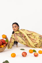 Unstitched Mahay Lawn 2 Piece Suit
