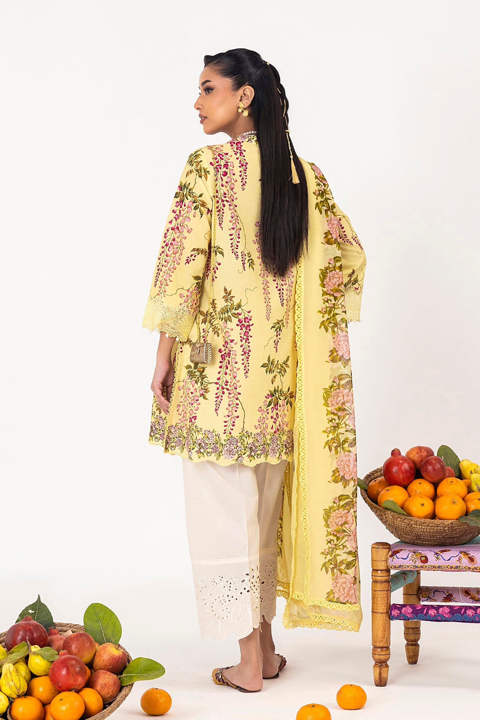 Unstitched Mahay Lawn 2 Piece Suit