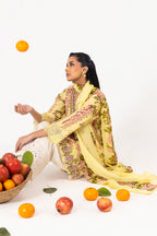 Unstitched Mahay Lawn 2 Piece Suit