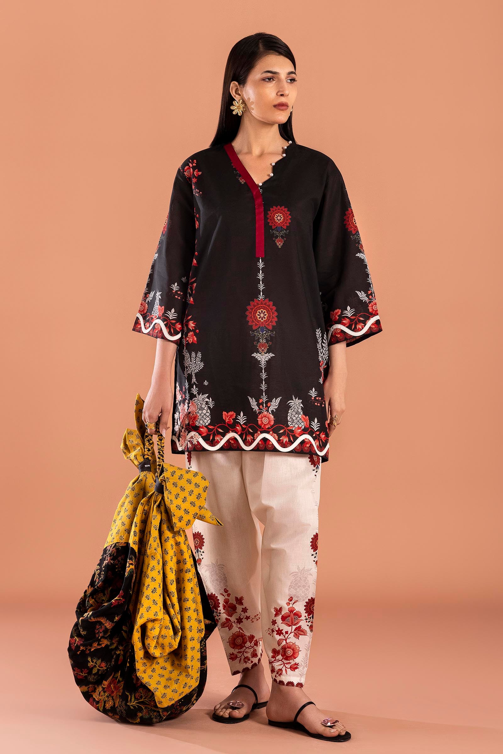 Unstitched Mahay Lawn 2 Piece Suit Main image